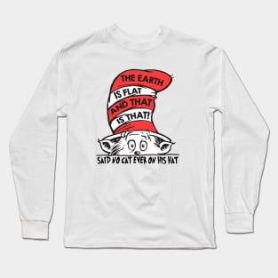 The Earth Is Flat Long Sleeve T-Shirt